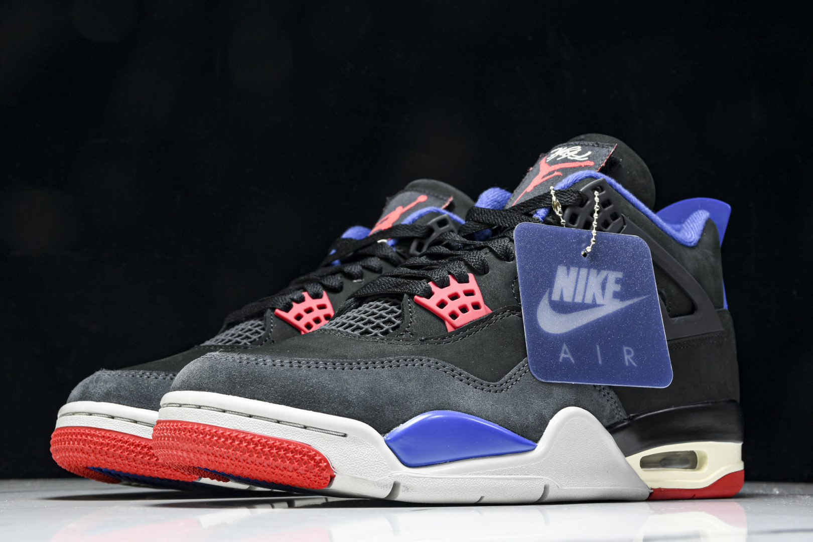 AJ4黑蓝 尺码40-47.5

纯原版出品-Air Jordan 4 Retro Rare Air 稀