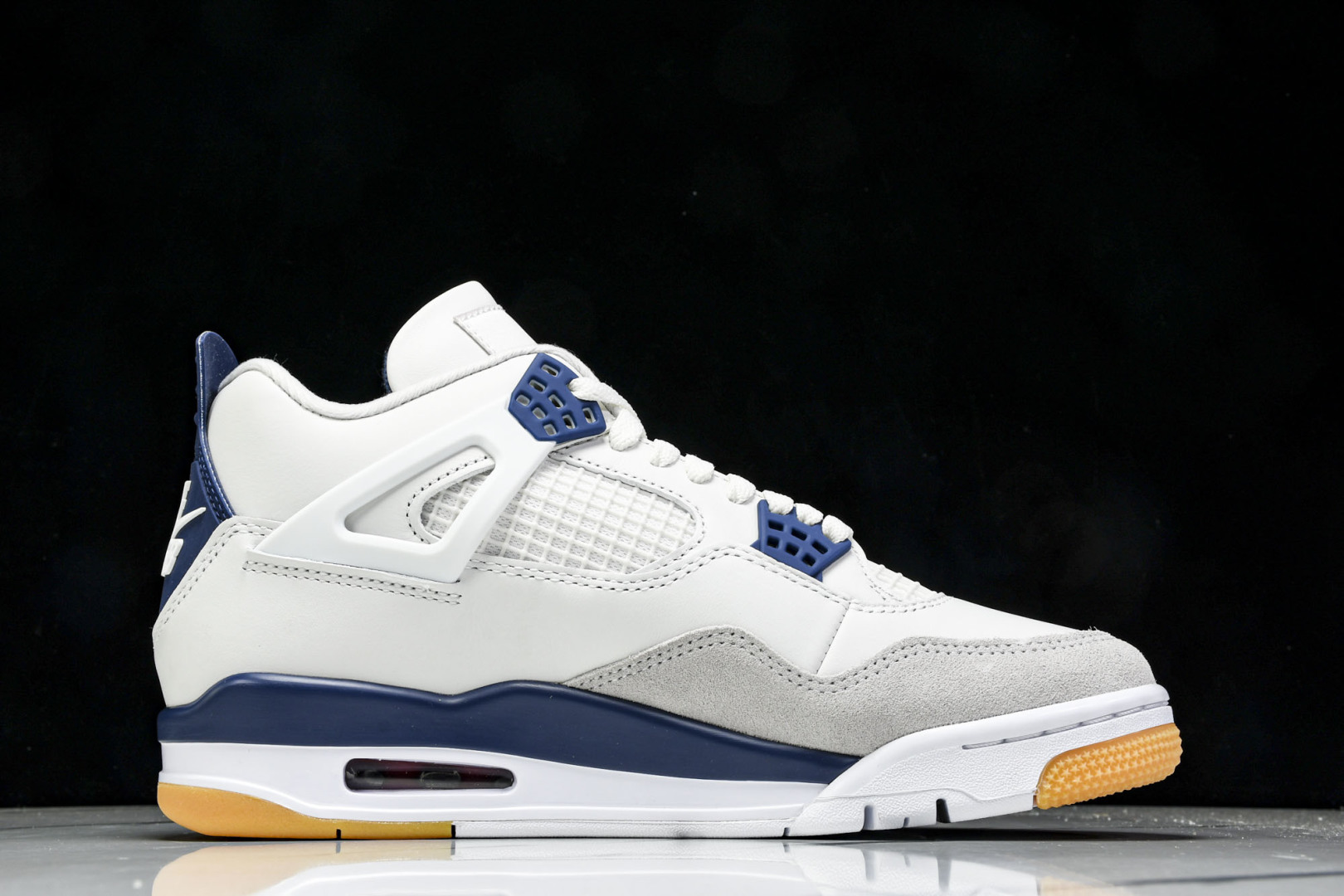 AJ4 尺码40-48.5

纯原版出品-Air Jordan 4 Retro SB Navy 海军蓝 