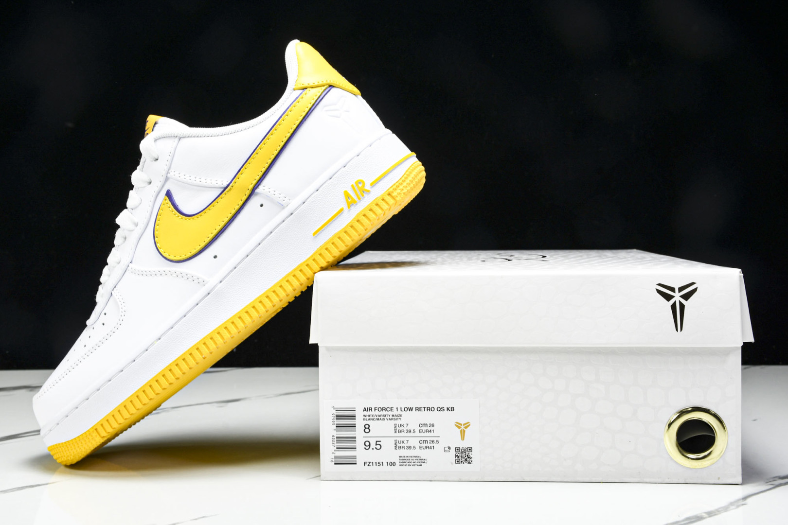 AF1 尺码36-46

纯原版出品-Air Force 1'07 Low 科比 全头层 空军一号低帮休