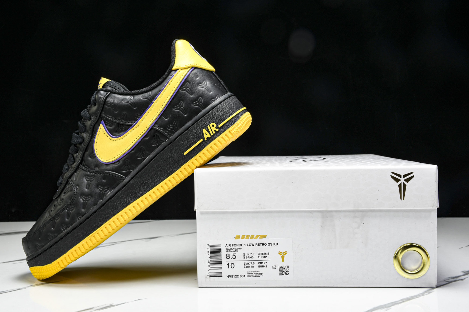 AF1 尺码36-46

纯原版出品-Air Force 1'07 Low 科比 全头层 空军一号低帮休