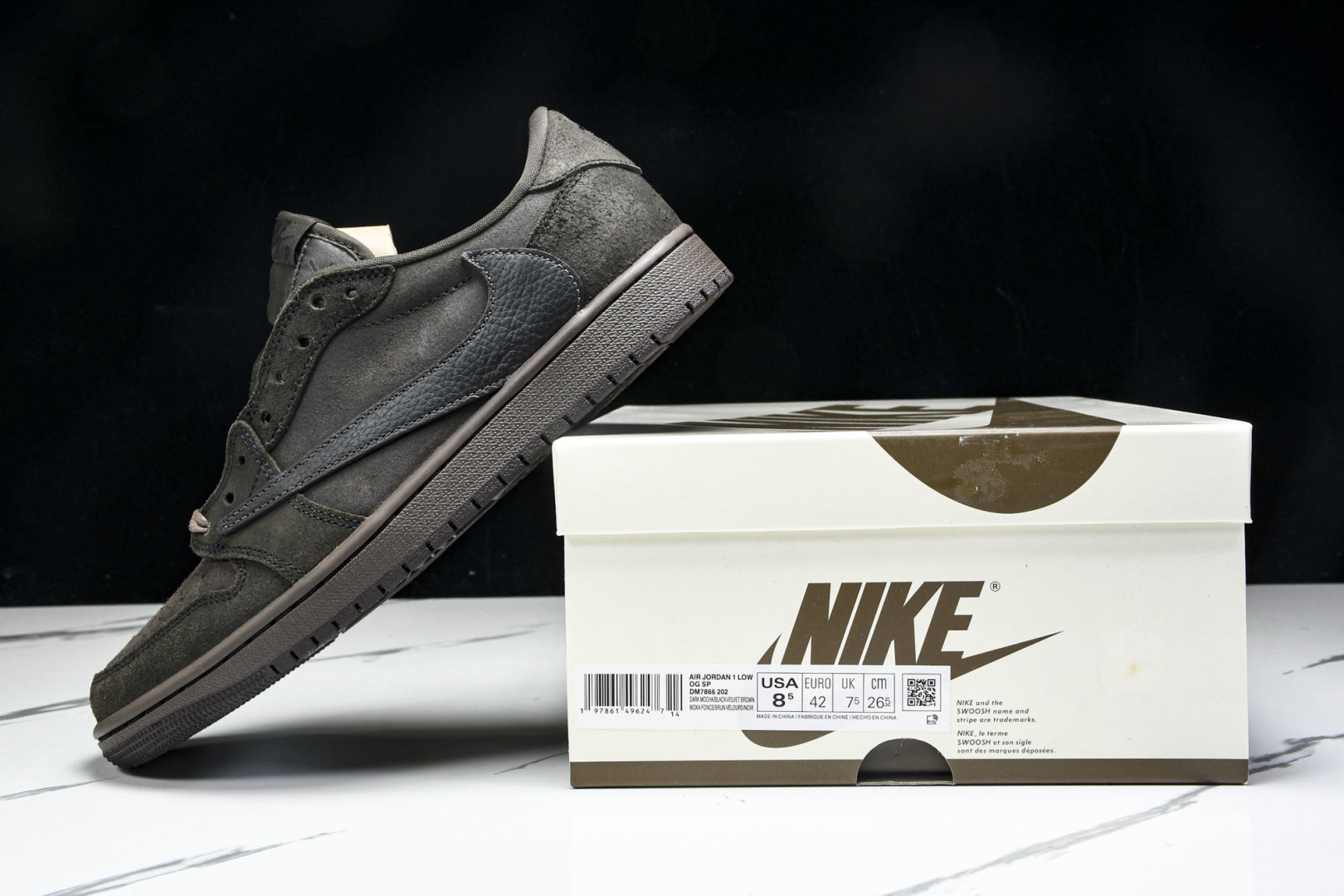 AJ Low黑棕 尺码40-48.5

纯原版出品-Air Jordan 1 Retro Low OG 
