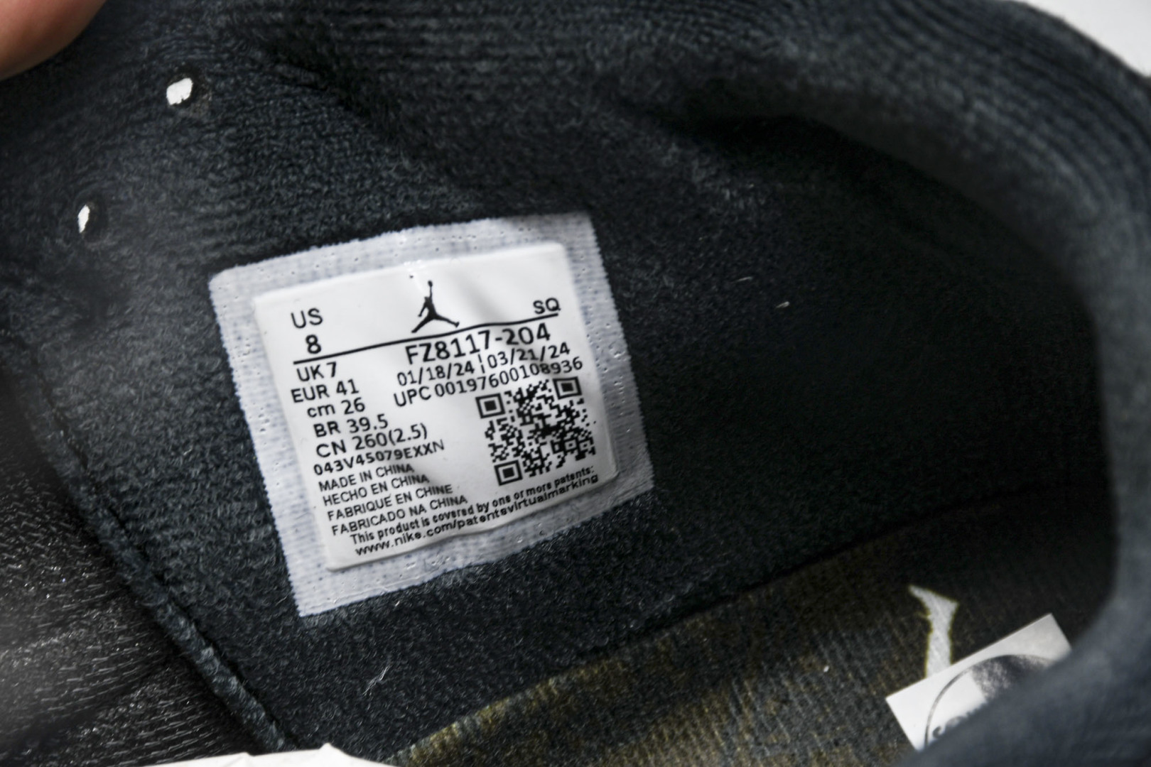 AJ Low黑棕 尺码40-48.5

纯原版出品-Travis Scott x Jordan JumP