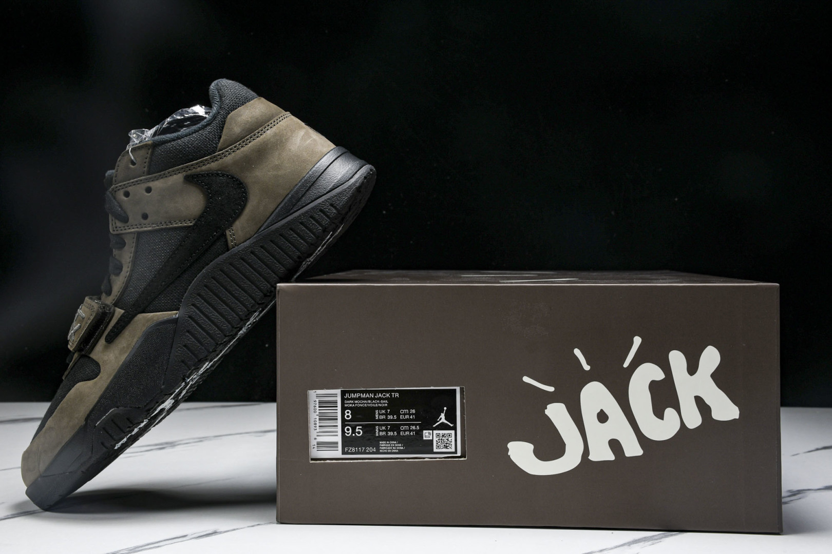 AJ Low黑棕 尺码40-48.5

纯原版出品-Travis Scott x Jordan JumP