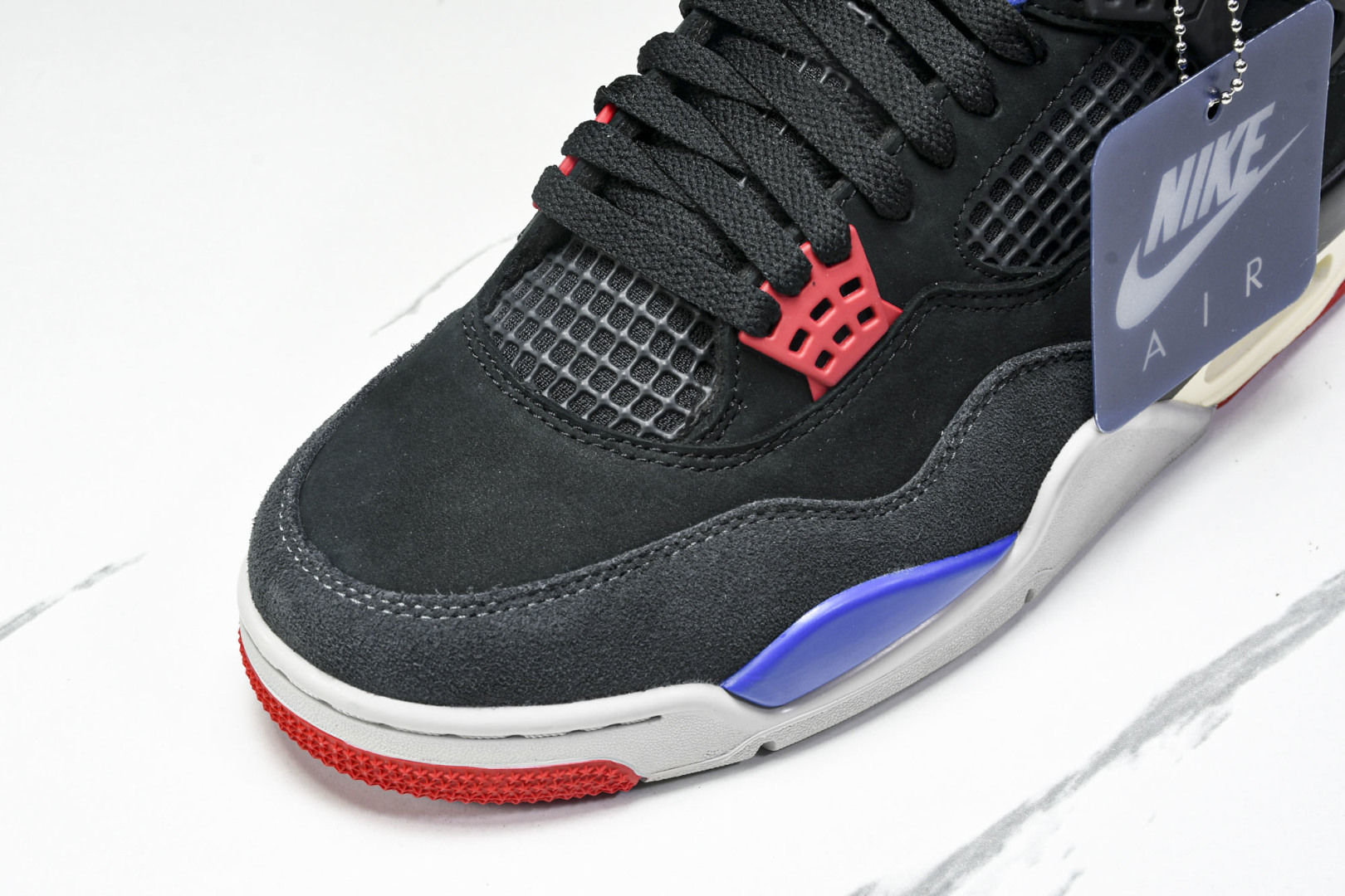 AJ4黑蓝 尺码40-47.5

纯原版出品-Air Jordan 4 Retro Rare Air 稀