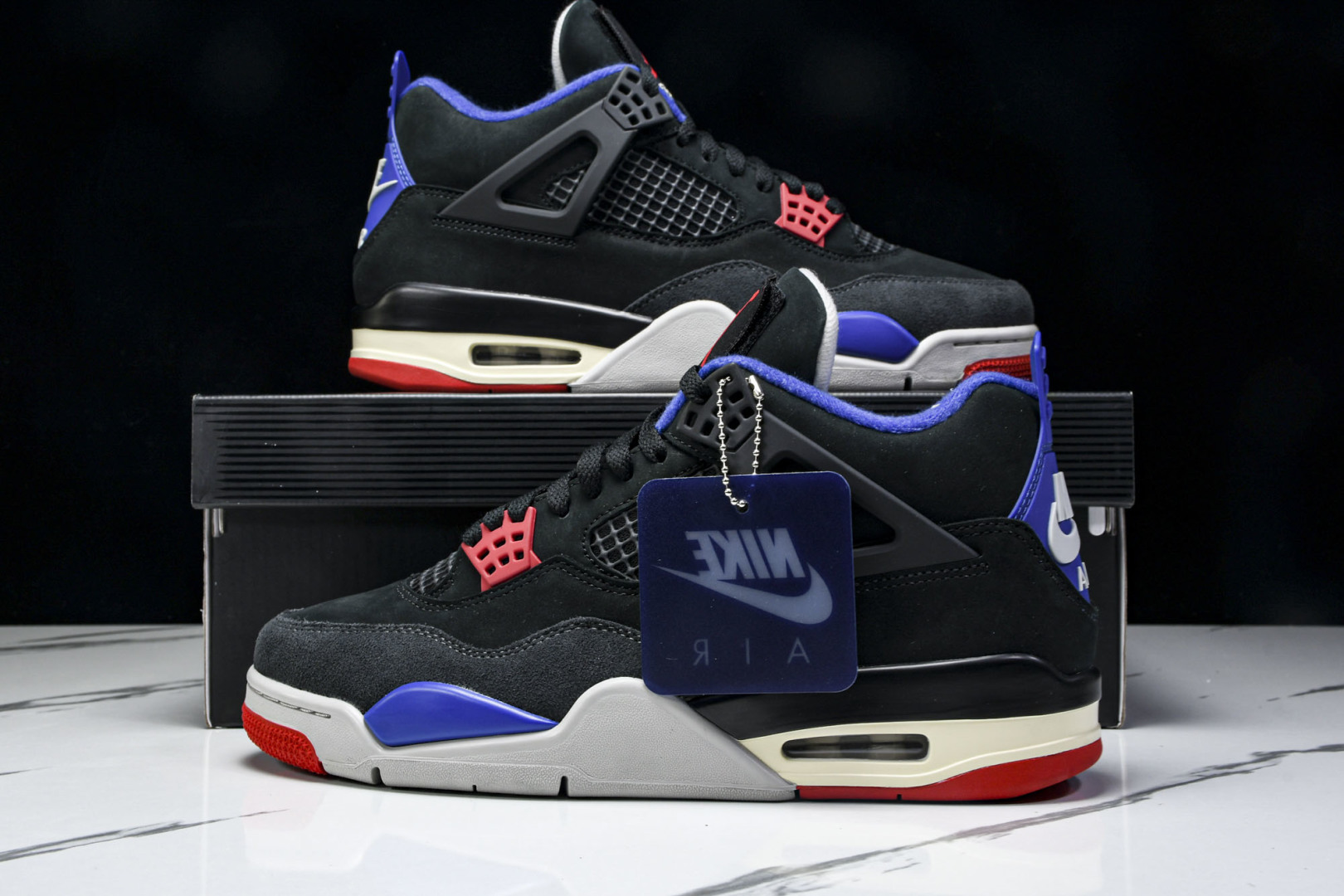 AJ4黑蓝 尺码40-47.5

纯原版出品-Air Jordan 4 Retro Rare Air 稀