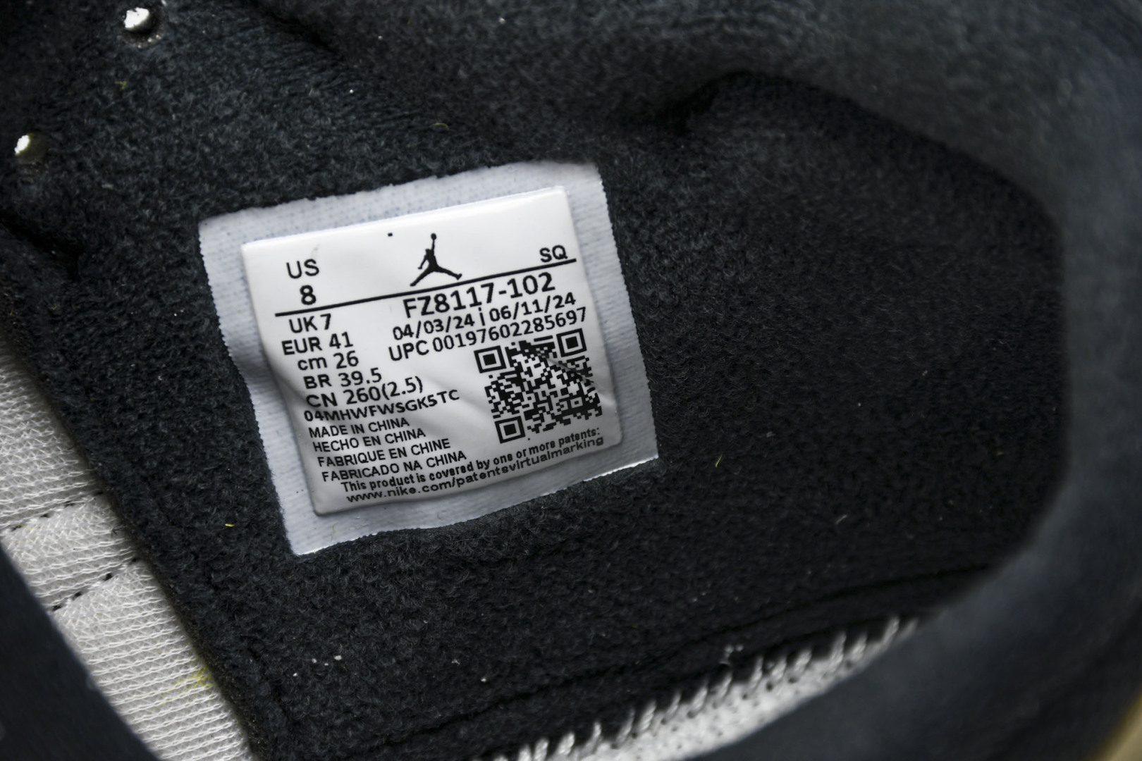 AJ Low 倒钩魔术贴 尺码36-48.5

纯原版出品-Air Jordan JumPman Jac