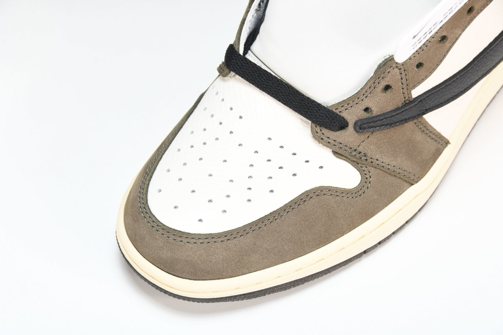 AJ1高帮倒钩 鬼脸 尺码36-48.5

纯原版出品-Air Jordan 1 Travis Scot