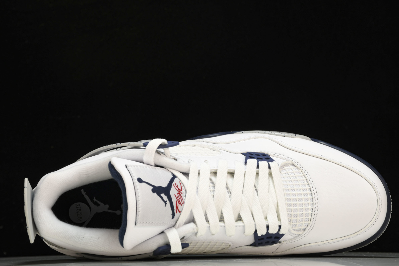  Air Jordan 4 Retro Midnight Navy AJ4 乔4 午夜蓝 男子文化篮球鞋