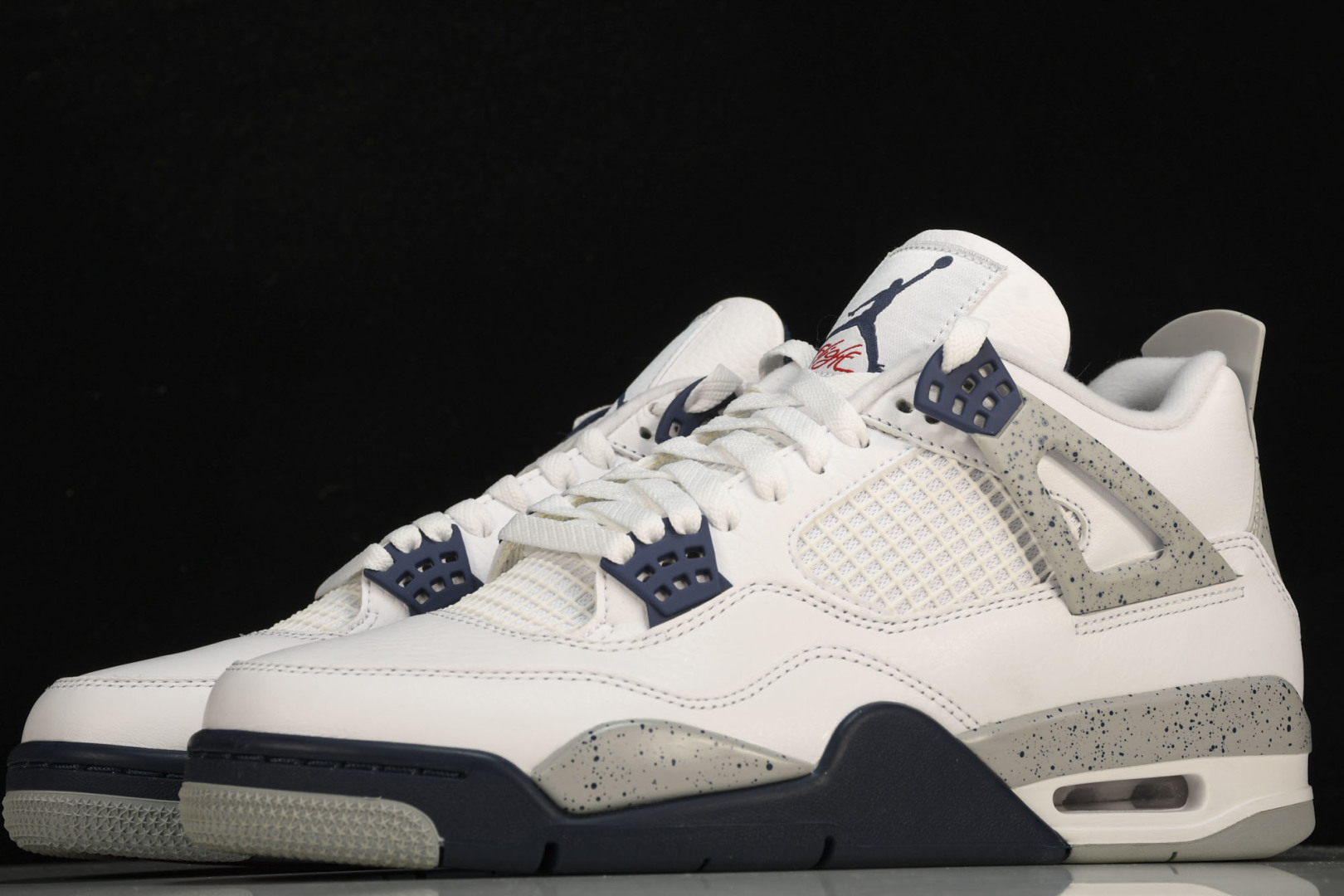  Air Jordan 4 Retro Midnight Navy AJ4 乔4 午夜蓝 男子文化篮球鞋