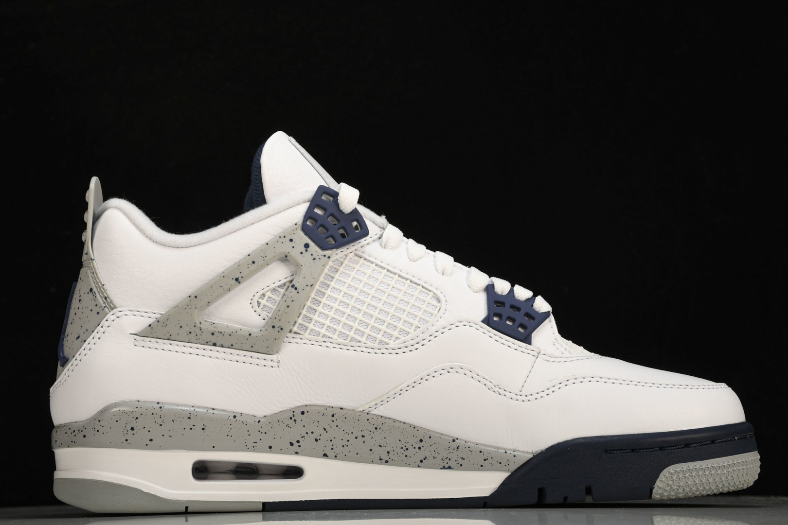  Air Jordan 4 Retro Midnight Navy AJ4 乔4 午夜蓝 男子文化篮球鞋