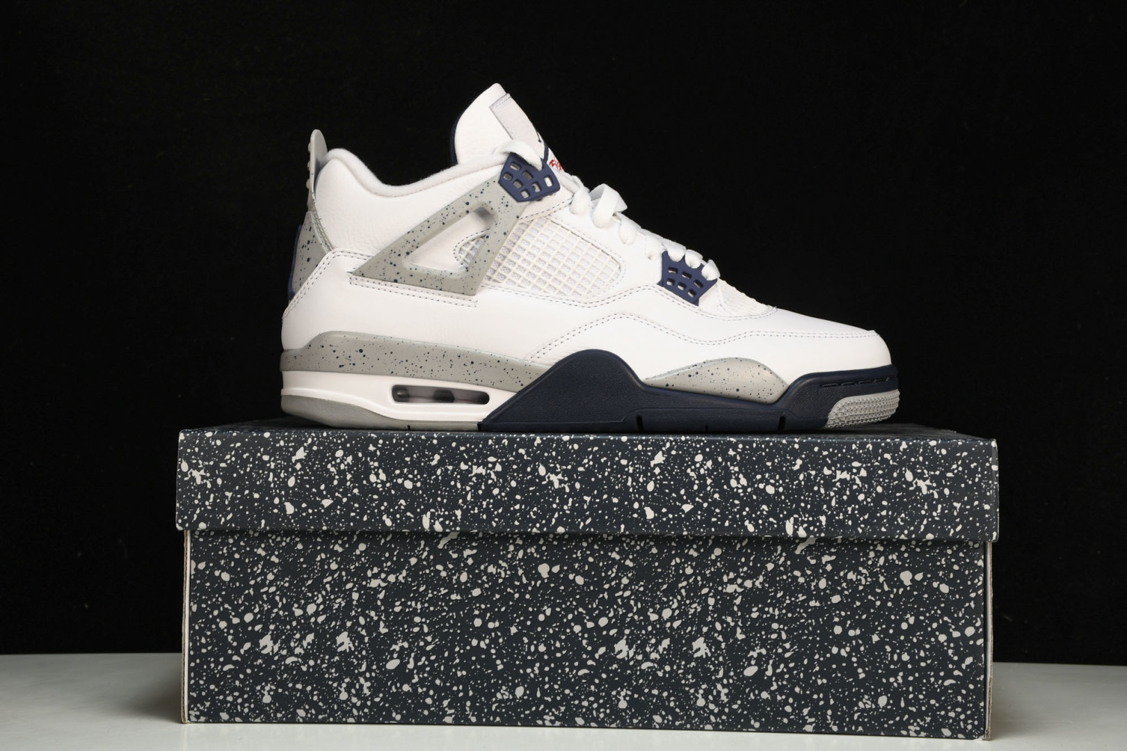  Air Jordan 4 Retro Midnight Navy AJ4 乔4 午夜蓝 男子文化篮球鞋