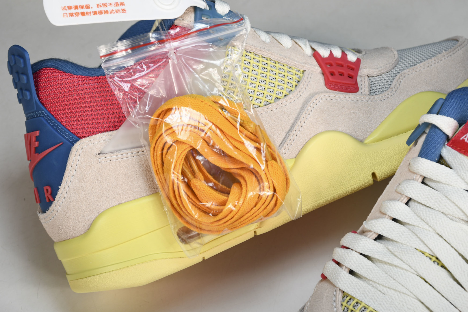 AJ4UN 粉红蓝 尺码40-48.5

纯原版出品-Union LA x Air Jordan 4 R