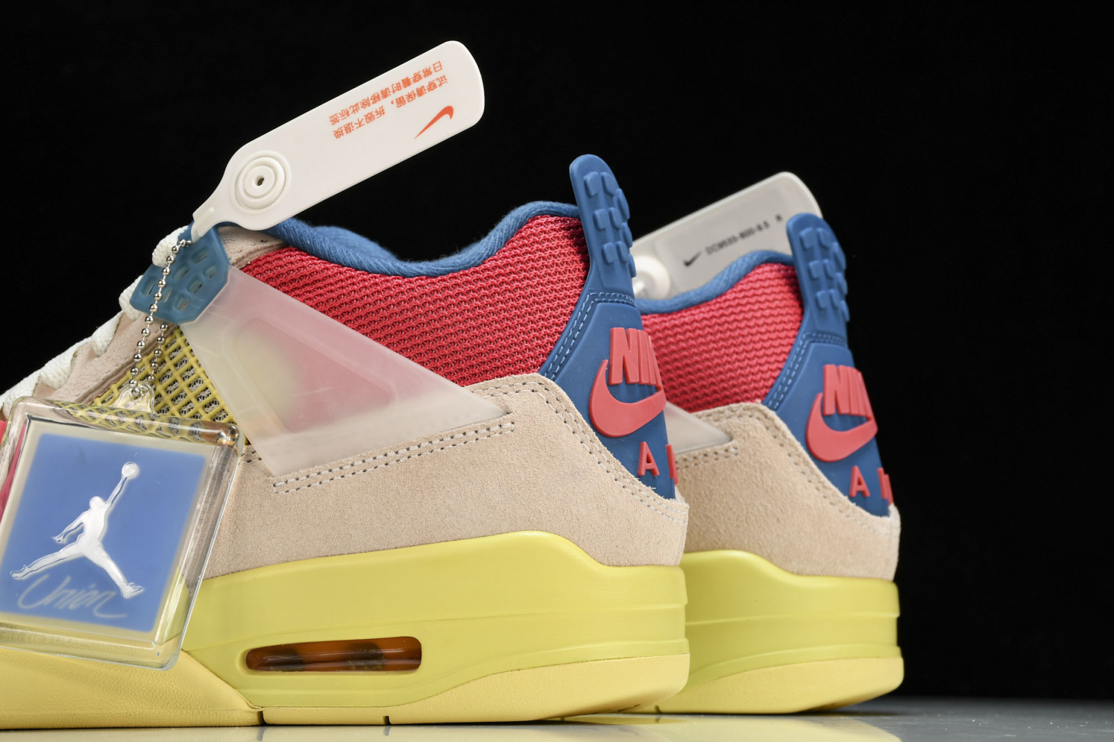 AJ4UN 粉红蓝 尺码40-48.5

纯原版出品-Union LA x Air Jordan 4 R