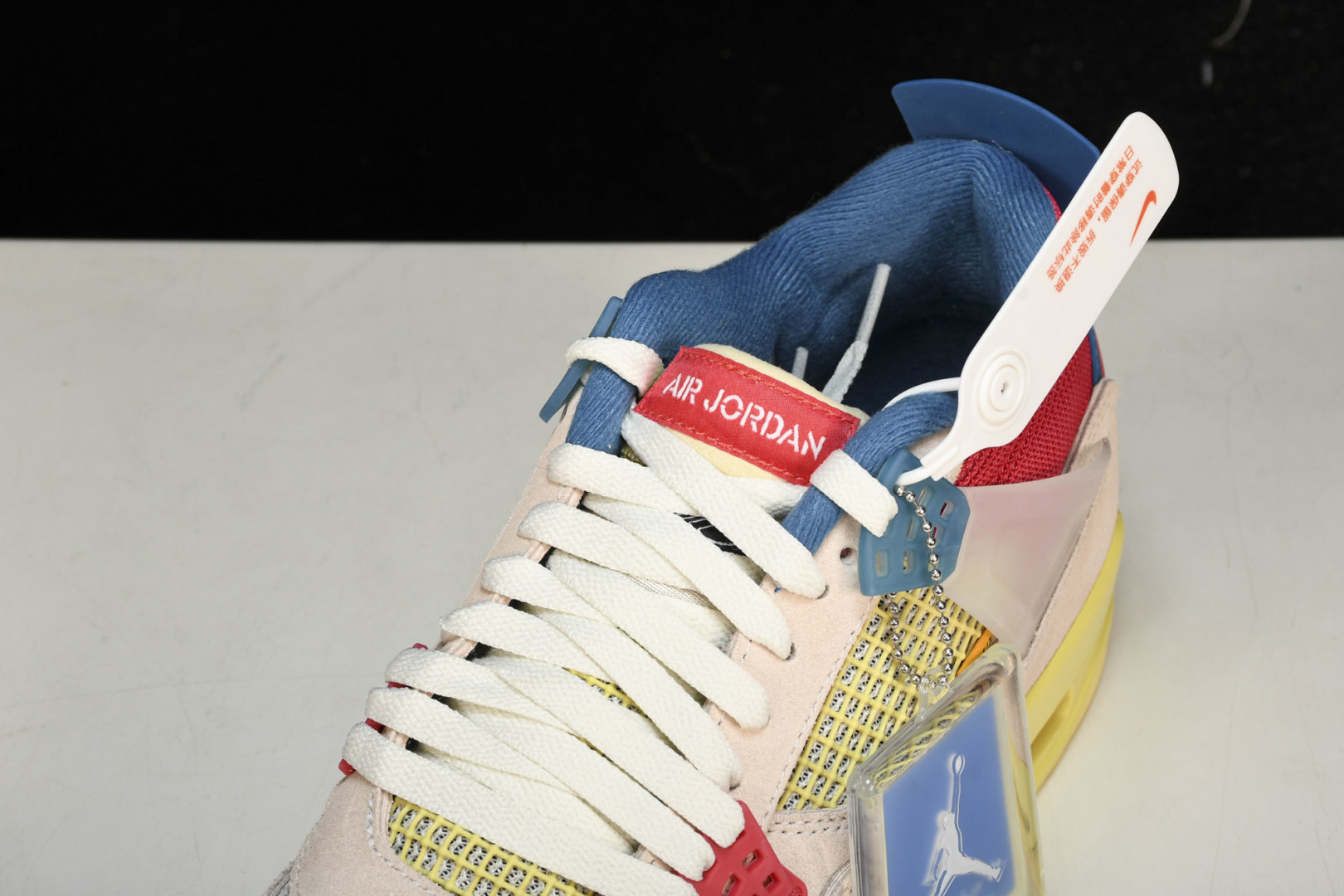 AJ4UN 粉红蓝 尺码40-48.5

纯原版出品-Union LA x Air Jordan 4 R