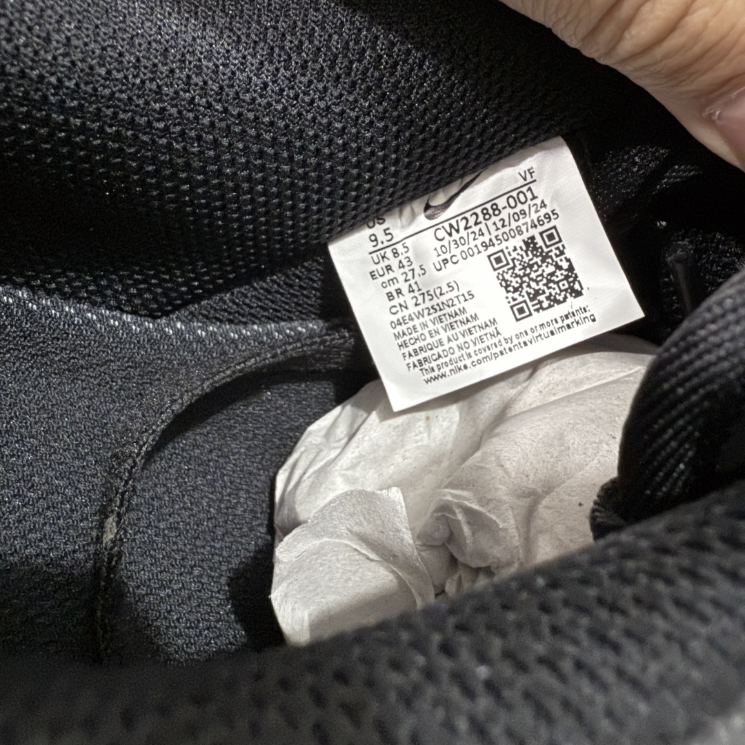【外贸私单】NK Air Force 1 Low '07 空军一号低帮经典板鞋 纯黑 CW2288-0