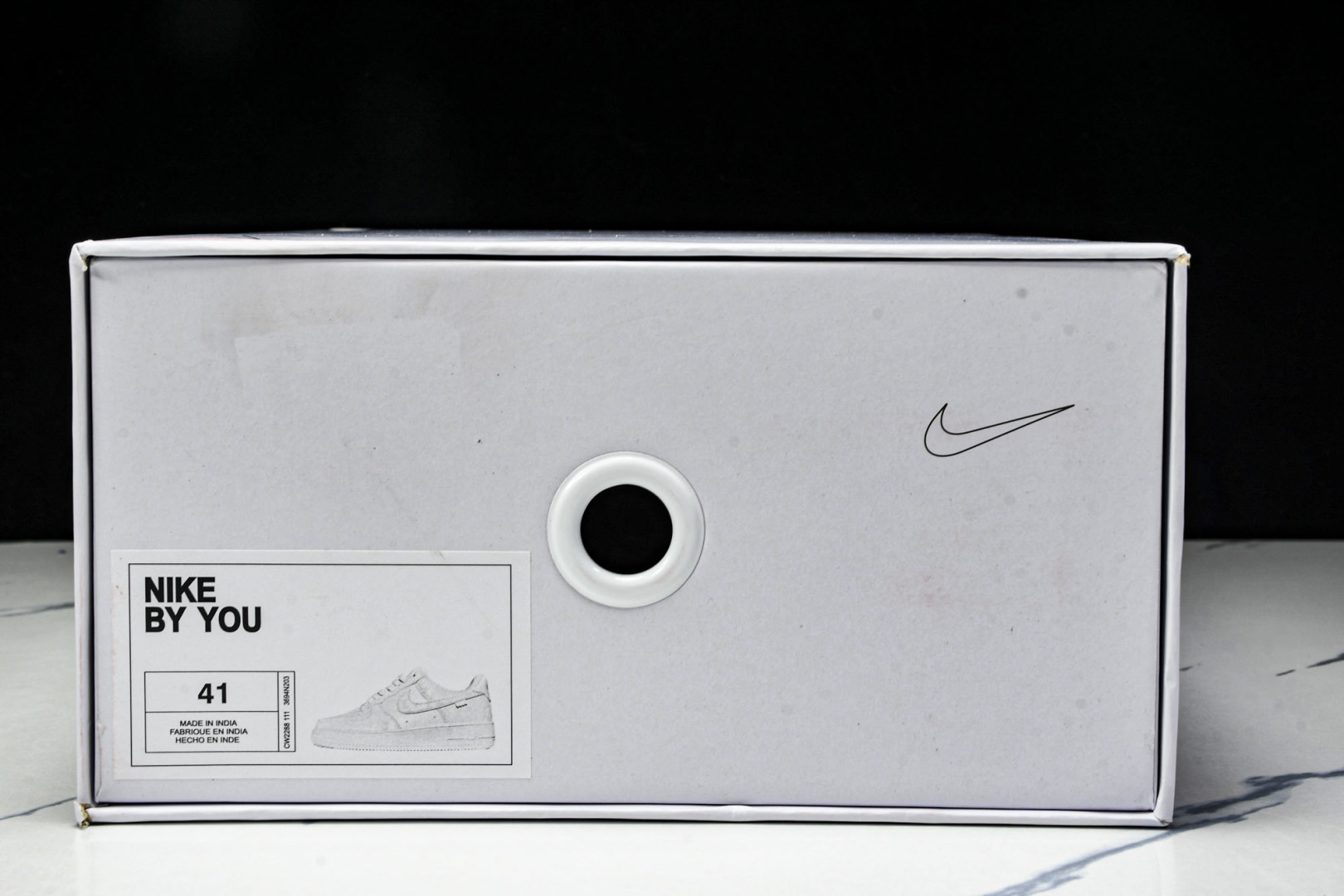  NK Air Force 1'07 Low 定制款 空军一号低帮休闲板鞋 CW2288-111 尺寸 
