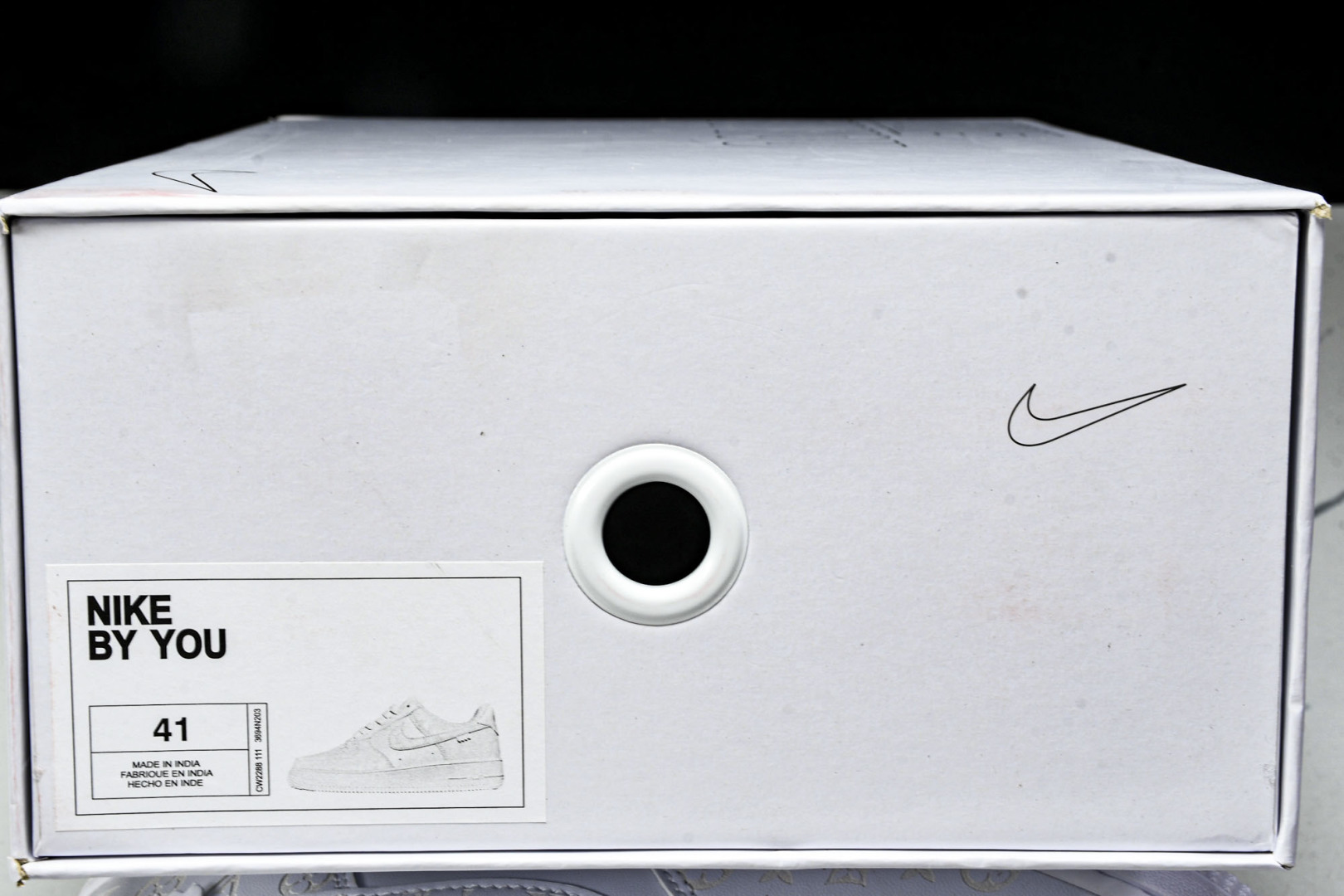  NK Air Force 1'07 Low 定制款 空军一号低帮休闲板鞋 CW2288-111 尺寸 