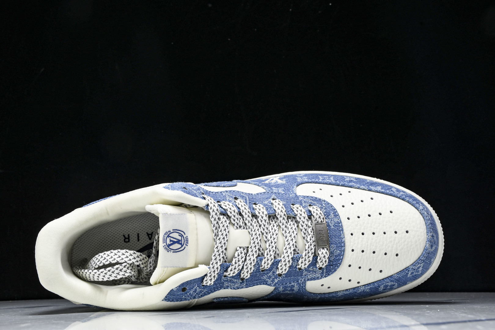  NK Air Force 1'07 Low LV联名 淡蓝牛仔 空军一号低帮休闲板鞋 SC0601-5