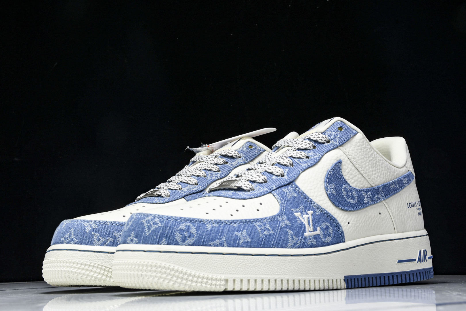  NK Air Force 1'07 Low LV联名 淡蓝牛仔 空军一号低帮休闲板鞋 SC0601-5