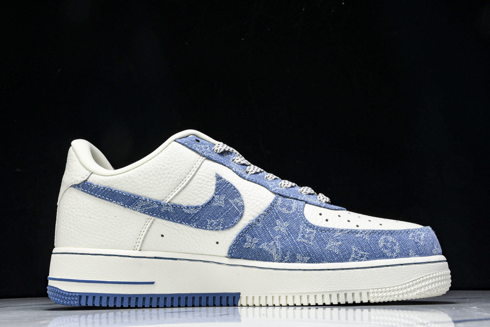  NK Air Force 1'07 Low LV联名 淡蓝牛仔 空军一号低帮休闲板鞋 SC0601-5