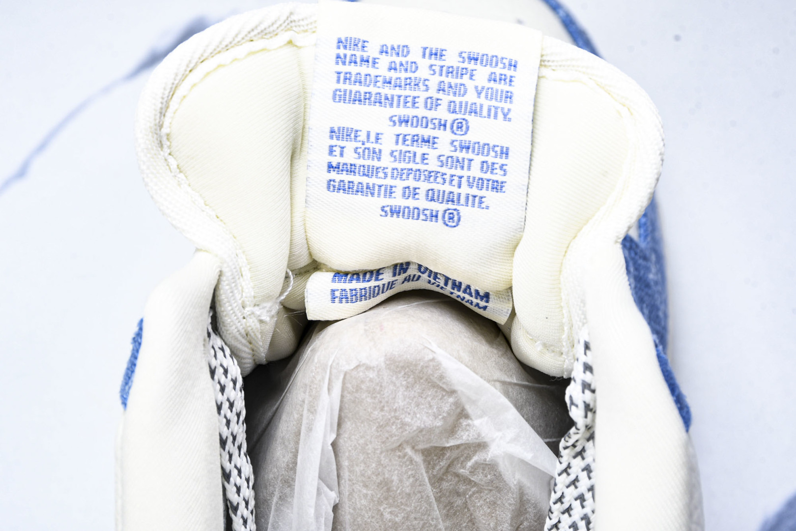  NK Air Force 1'07 Low LV联名 淡蓝牛仔 空军一号低帮休闲板鞋 SC0601-5