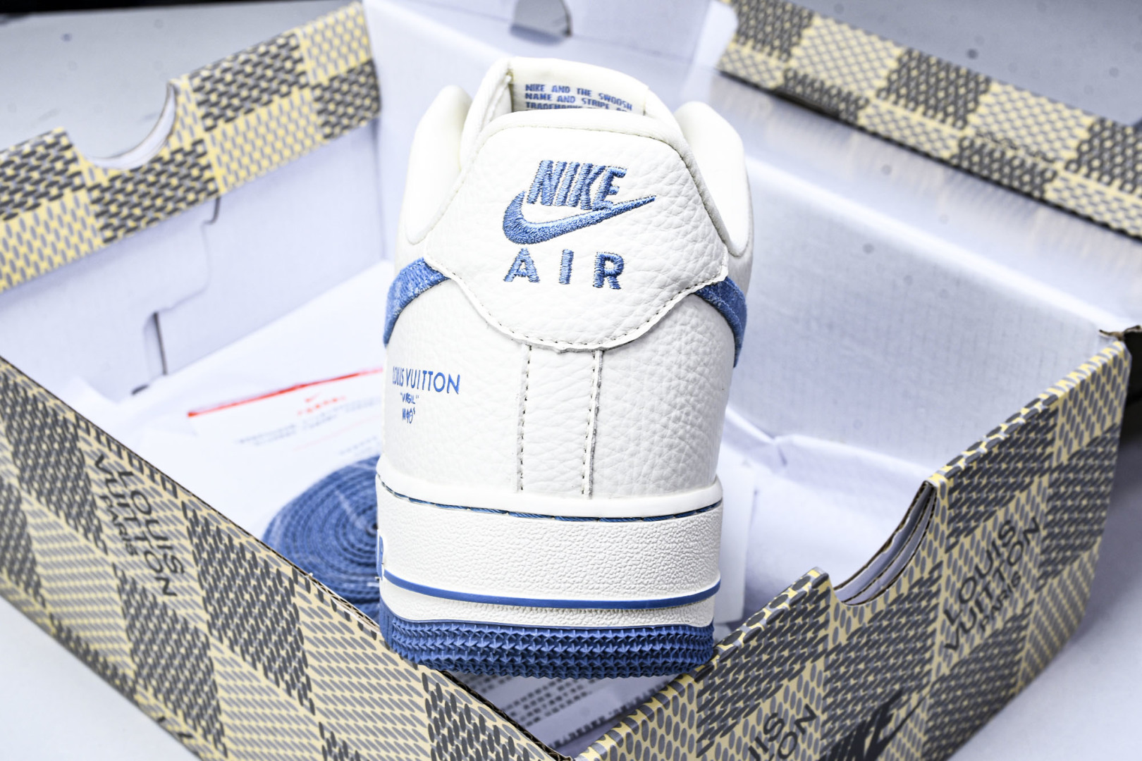  NK Air Force 1'07 Low LV联名 淡蓝牛仔 空军一号低帮休闲板鞋 SC0601-5