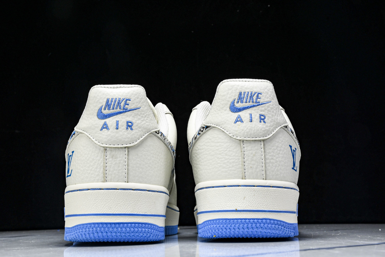  NK Air Force 1'07 Low LV联名 奶白霜蓝 空军一号低帮休闲板鞋 LW9279-0