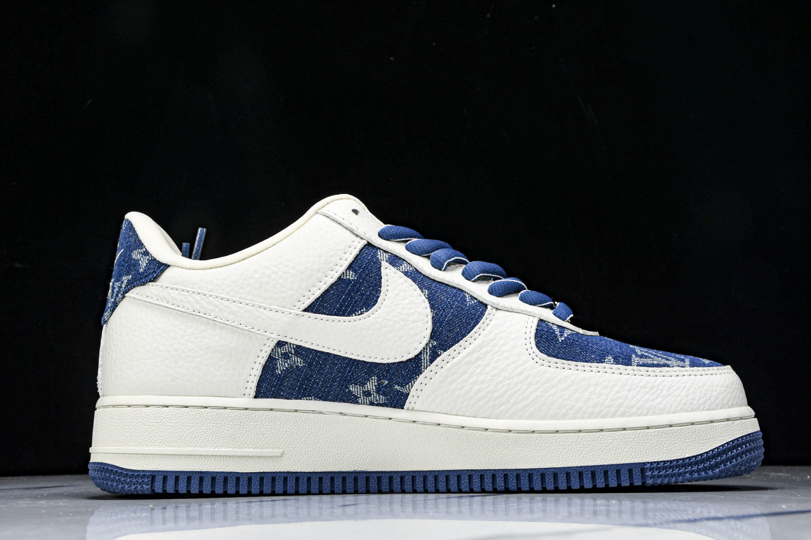  NK Air Force 1'07 Low LV联名 白蓝牛仔 空军一号低帮休闲板鞋 SC9207-5