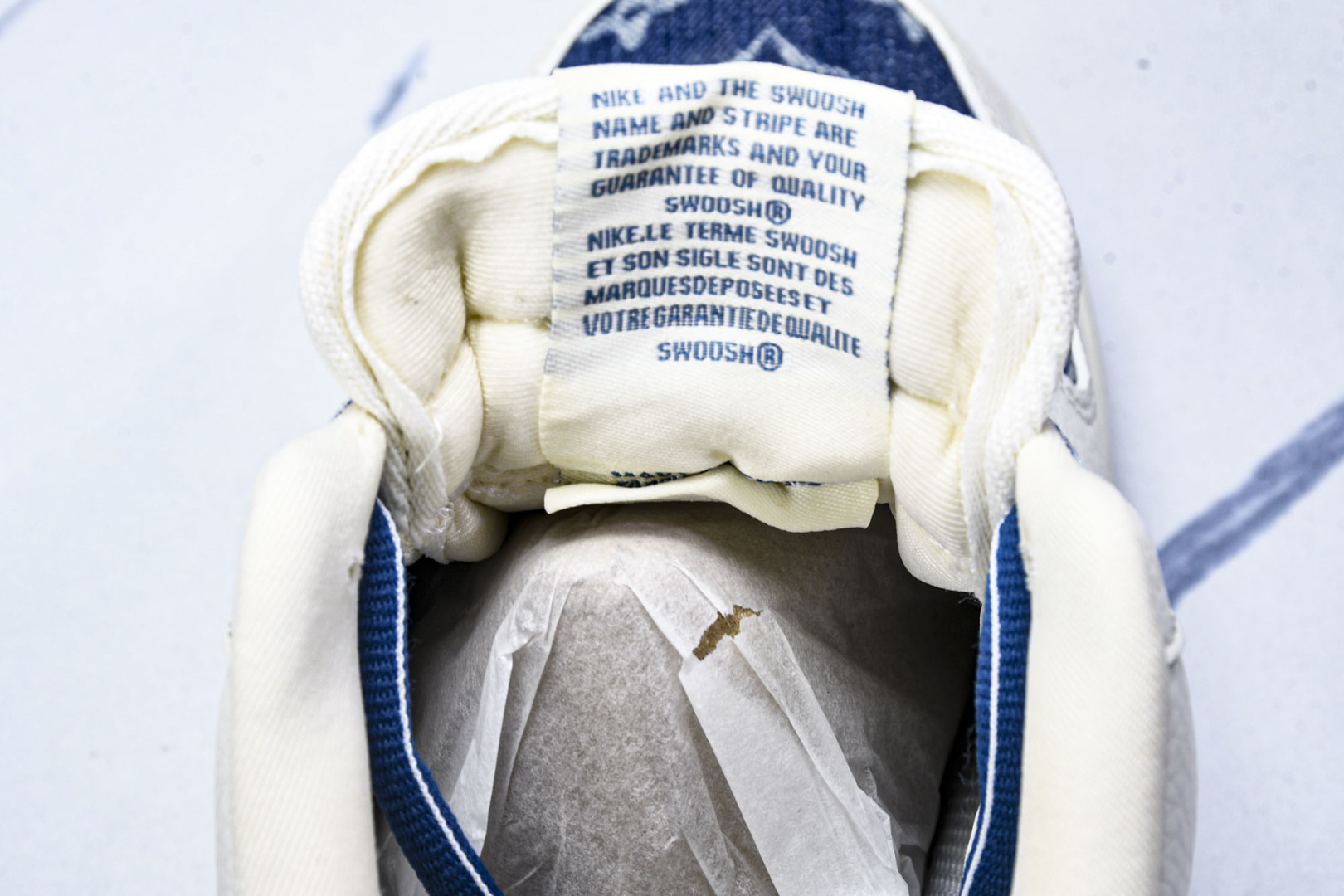  NK Air Force 1'07 Low LV联名 白蓝牛仔 空军一号低帮休闲板鞋 SC9207-5