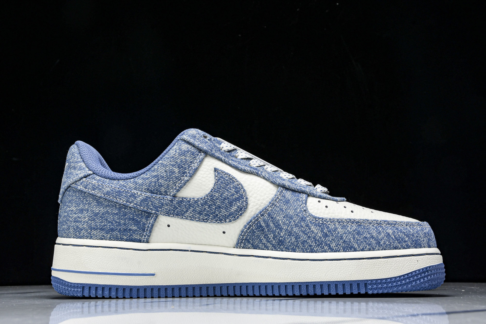  NK Air Force 1'07 Low LV联名 冰蓝牛仔 空军一号低帮休闲板鞋 LW9279-0