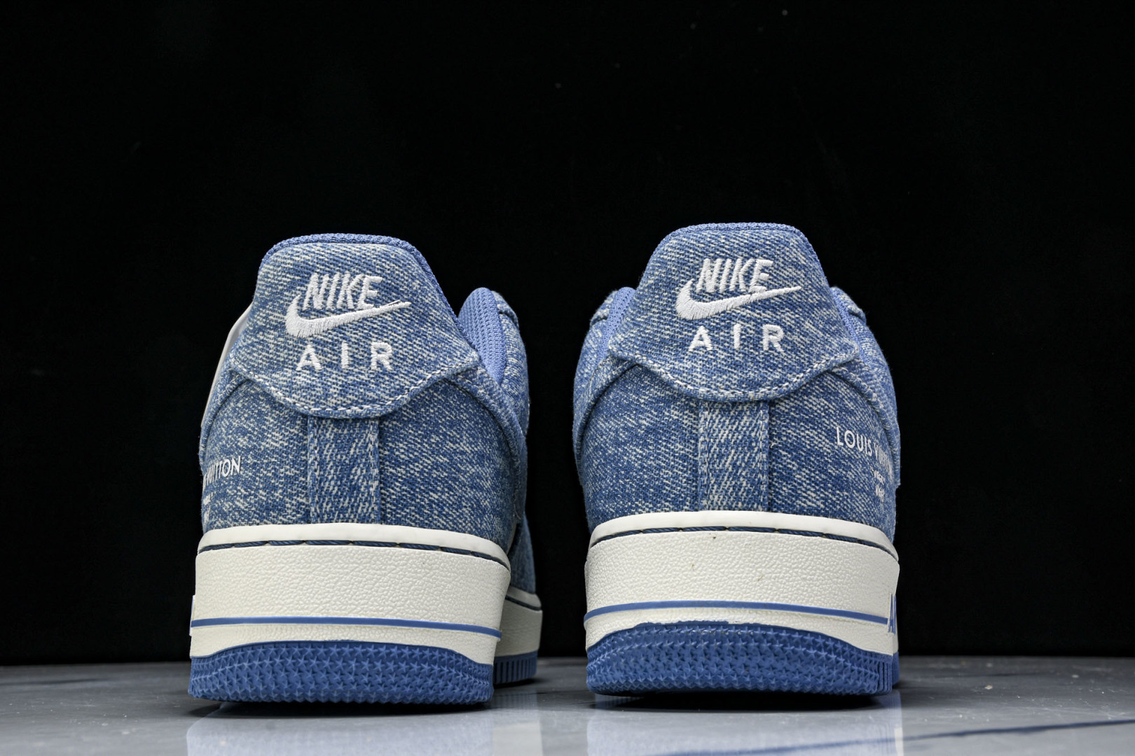  NK Air Force 1'07 Low LV联名 冰蓝牛仔 空军一号低帮休闲板鞋 LW9279-0