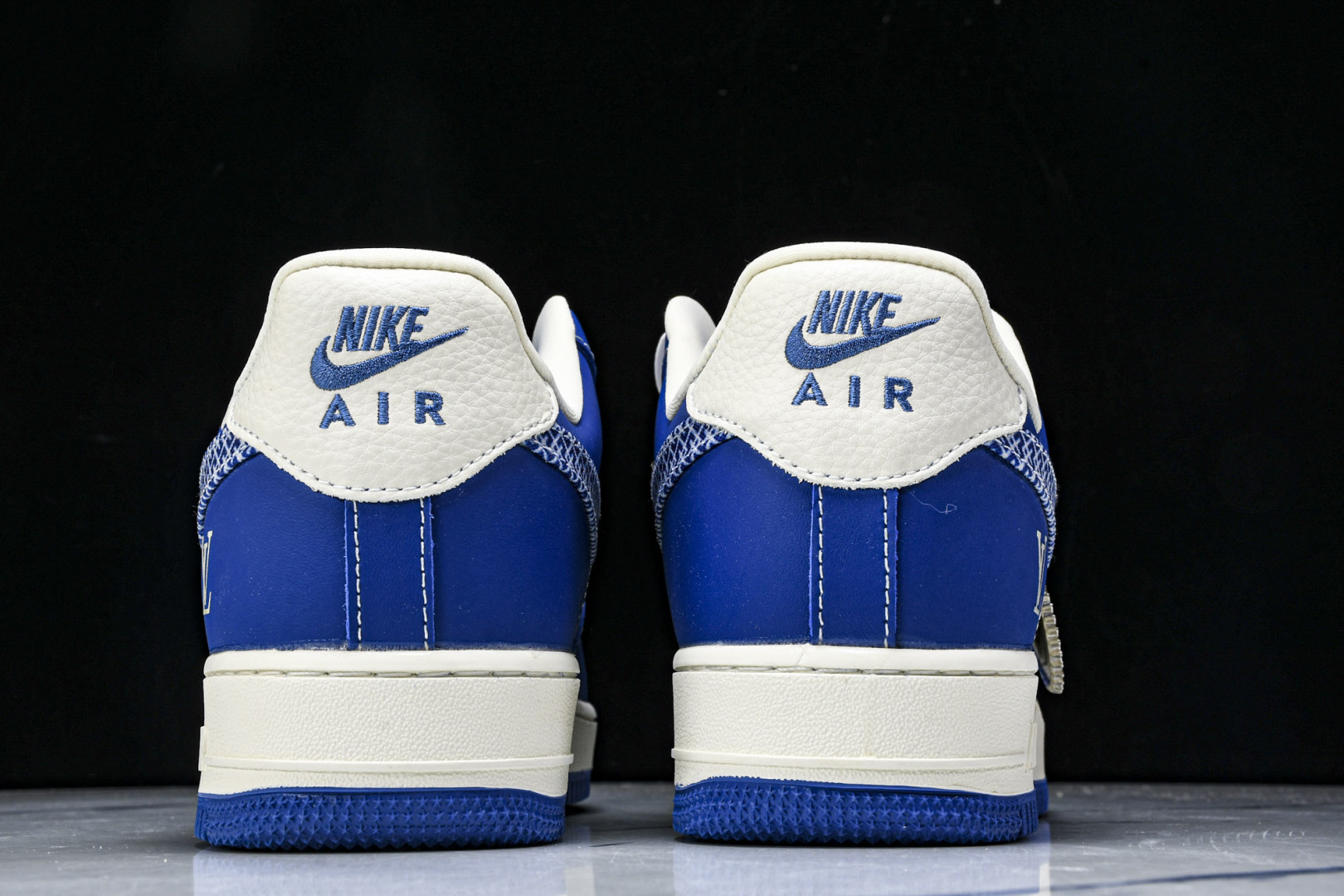  NK Air Force 1'07 Low LV联名 花纹蓝勾 空军一号低帮休闲板鞋 KK1988-0