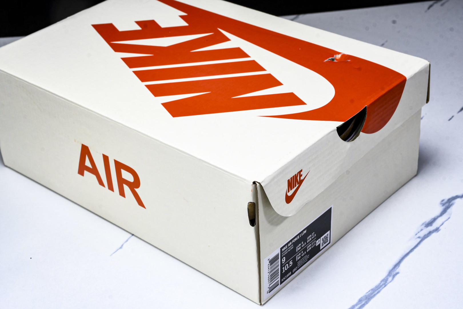  NK Air Force 1'07 Low LV联名 花纹蓝勾 空军一号低帮休闲板鞋 KK1988-0