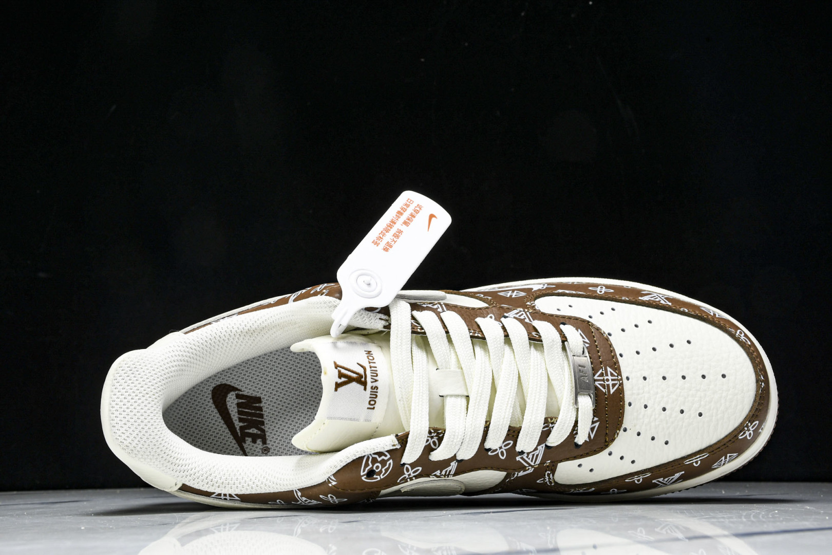  NK Air Force 1'07 Low LV联名 奶白棕 空军一号低帮休闲板鞋 LW9279-01