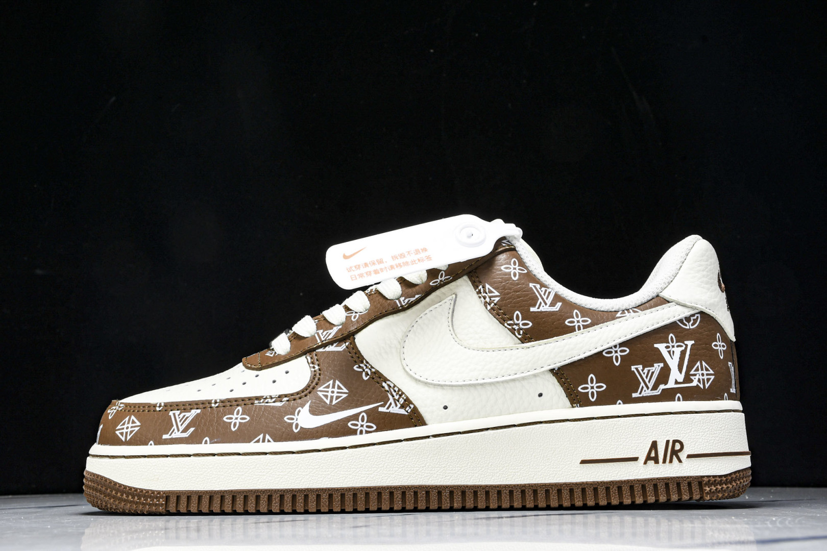  NK Air Force 1'07 Low LV联名 奶白棕 空军一号低帮休闲板鞋 LW9279-01