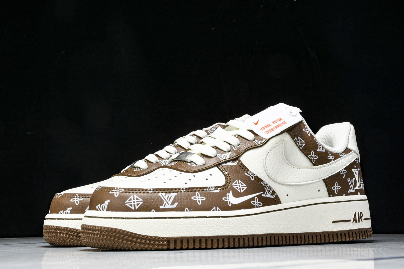  NK Air Force 1'07 Low LV联名 奶白棕 空军一号低帮休闲板鞋 LW9279-01