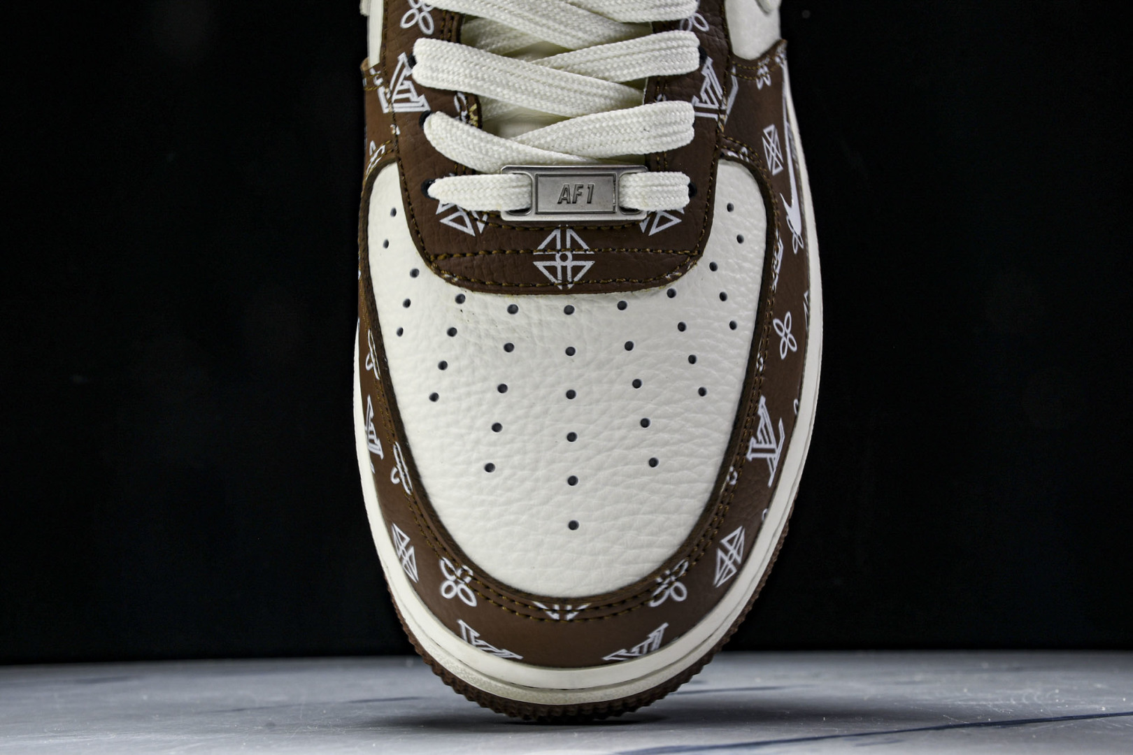  NK Air Force 1'07 Low LV联名 奶白棕 空军一号低帮休闲板鞋 LW9279-01