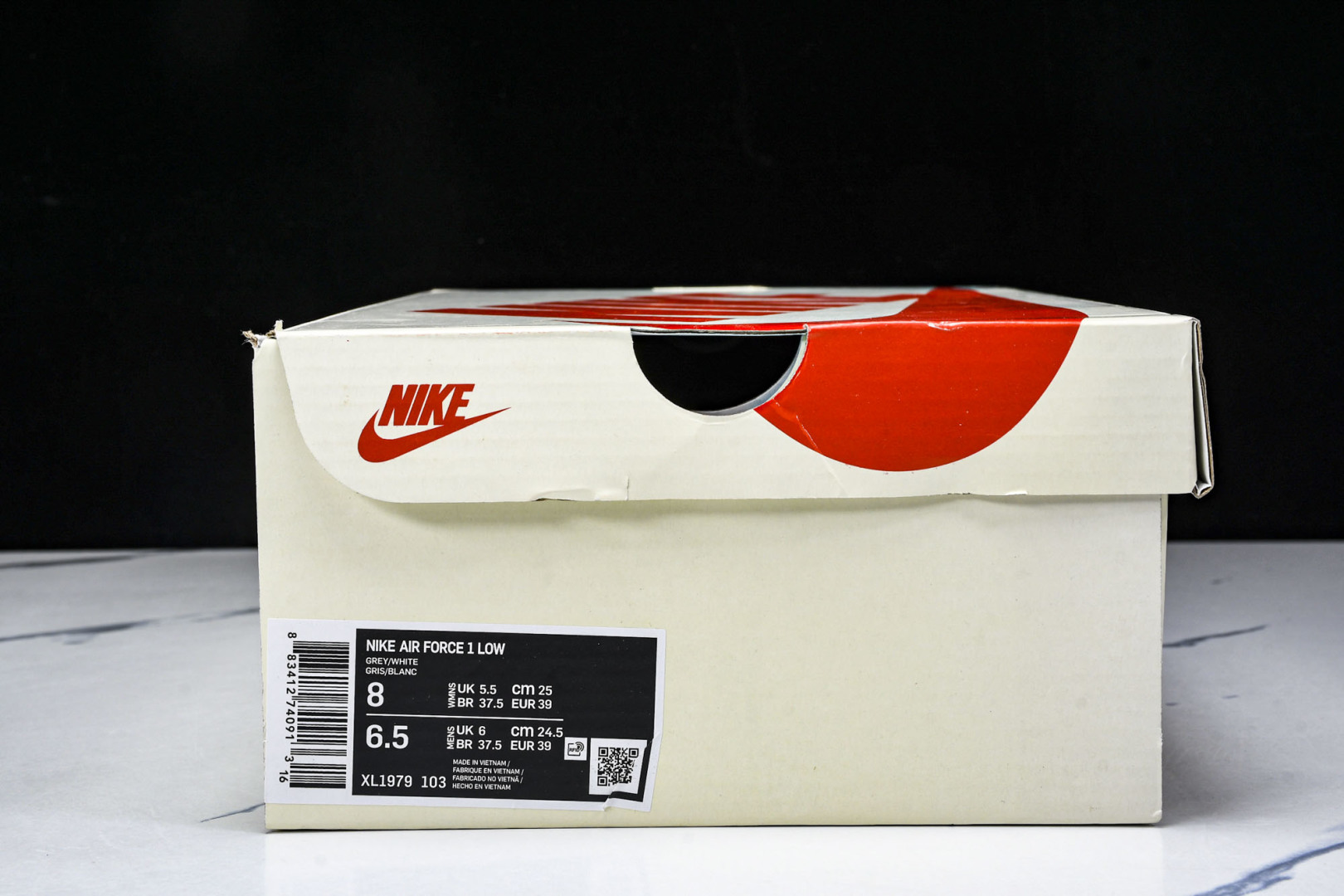  NK Air Force 1'07 Low 巴黎世家联名 米黑涂鸦 空军一号低帮休闲板鞋 XL1978