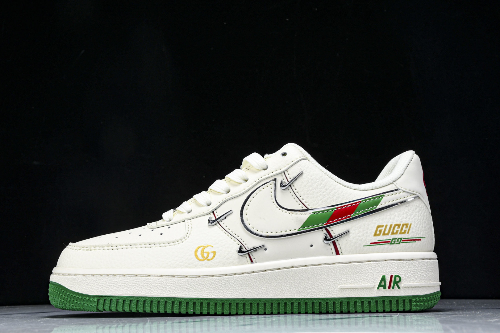 NK Air Force 1'07 Low 古驰联名 彩绿四勾 空军一号低帮休闲板鞋 XS2869-0