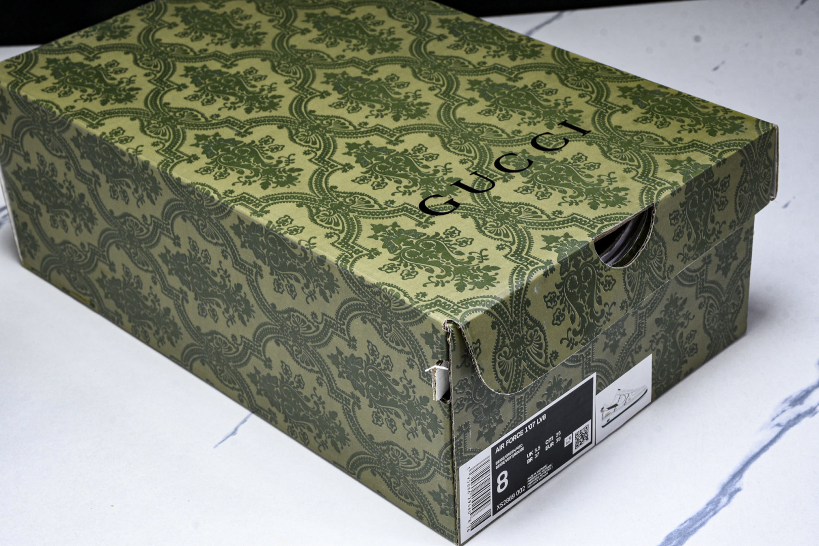  NK Air Force 1'07 Low 古驰联名 彩绿四勾 空军一号低帮休闲板鞋 XS2869-0