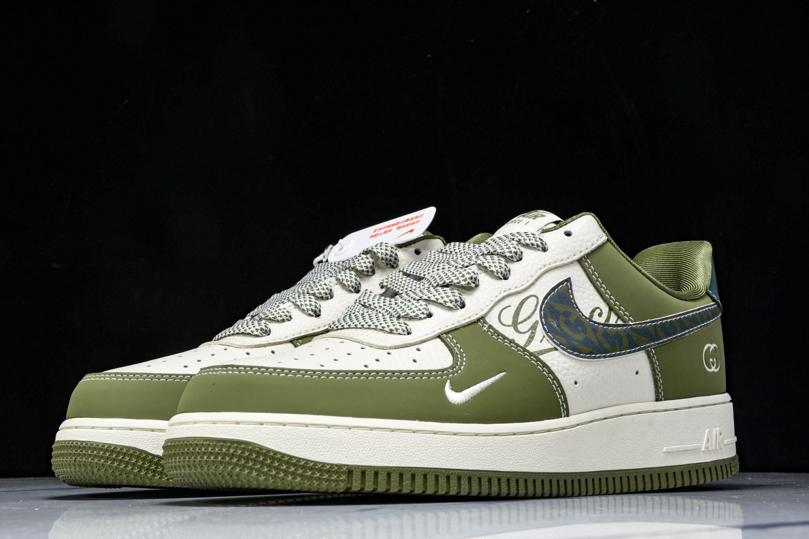  NK Air Force 1'07 Low 古驰联名 草绿 空军一号低帮休闲板鞋 KK1988-094