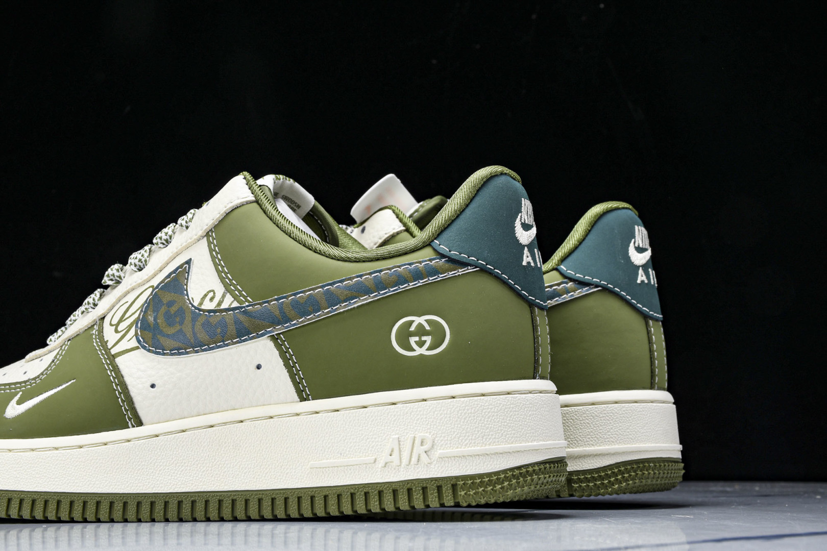  NK Air Force 1'07 Low 古驰联名 草绿 空军一号低帮休闲板鞋 KK1988-094