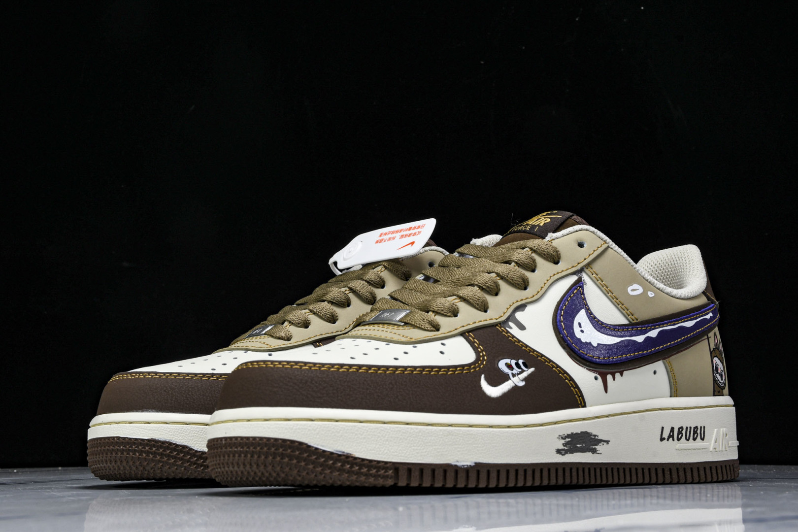  NK Air Force 1'07 Low 拉布布 空军一号低帮休闲板鞋 LJ8822-101 尺寸 