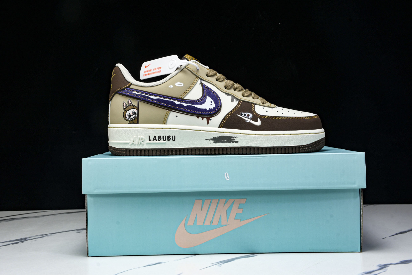  NK Air Force 1'07 Low 拉布布 空军一号低帮休闲板鞋 LJ8822-101 尺寸 