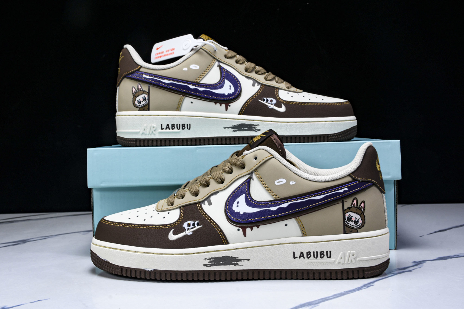  NK Air Force 1'07 Low 拉布布 空军一号低帮休闲板鞋 LJ8822-101 尺寸 