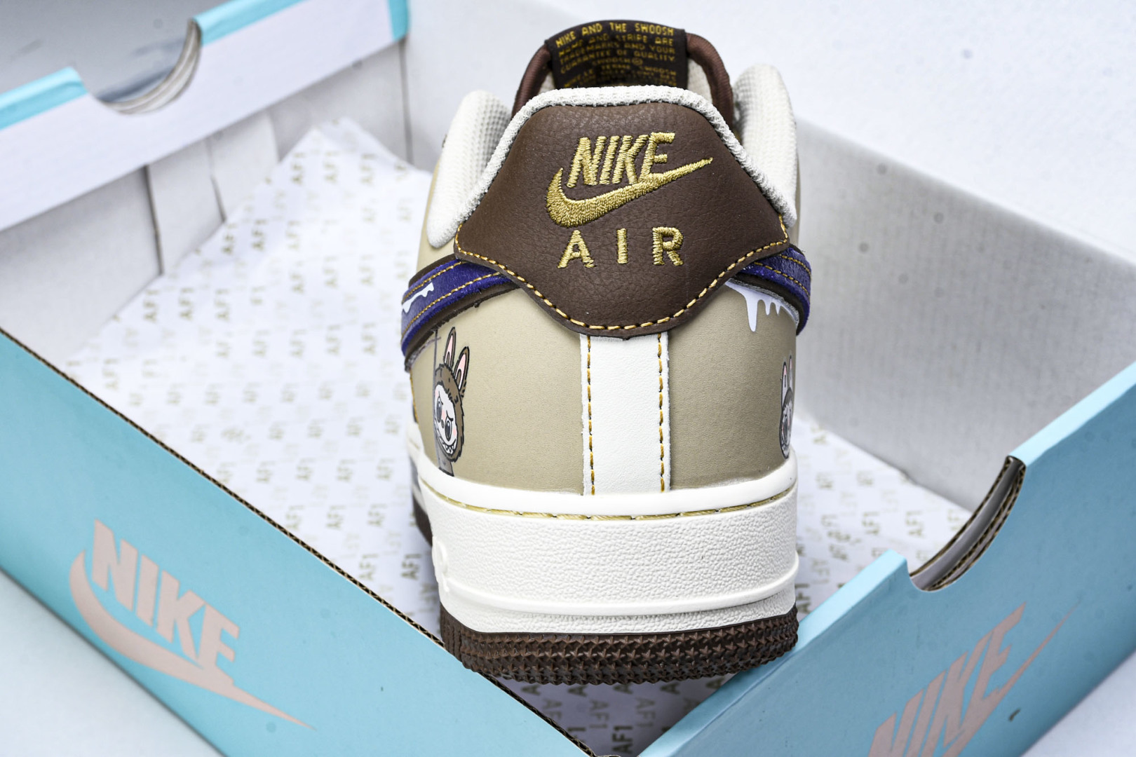  NK Air Force 1'07 Low 拉布布 空军一号低帮休闲板鞋 LJ8822-101 尺寸 