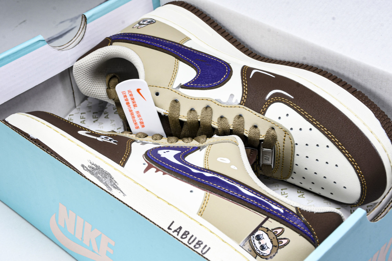  NK Air Force 1'07 Low 拉布布 空军一号低帮休闲板鞋 LJ8822-101 尺寸 