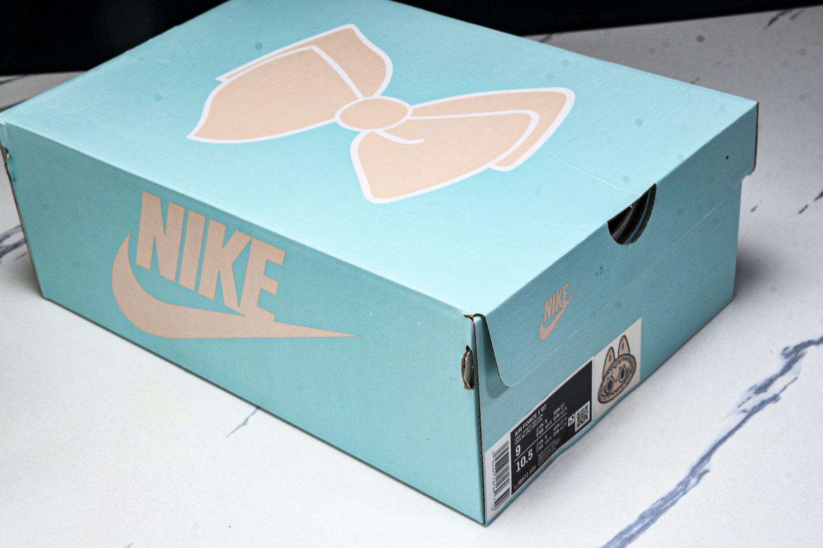  NK Air Force 1'07 Low 拉布布 空军一号低帮休闲板鞋 LJ8822-101 尺寸 