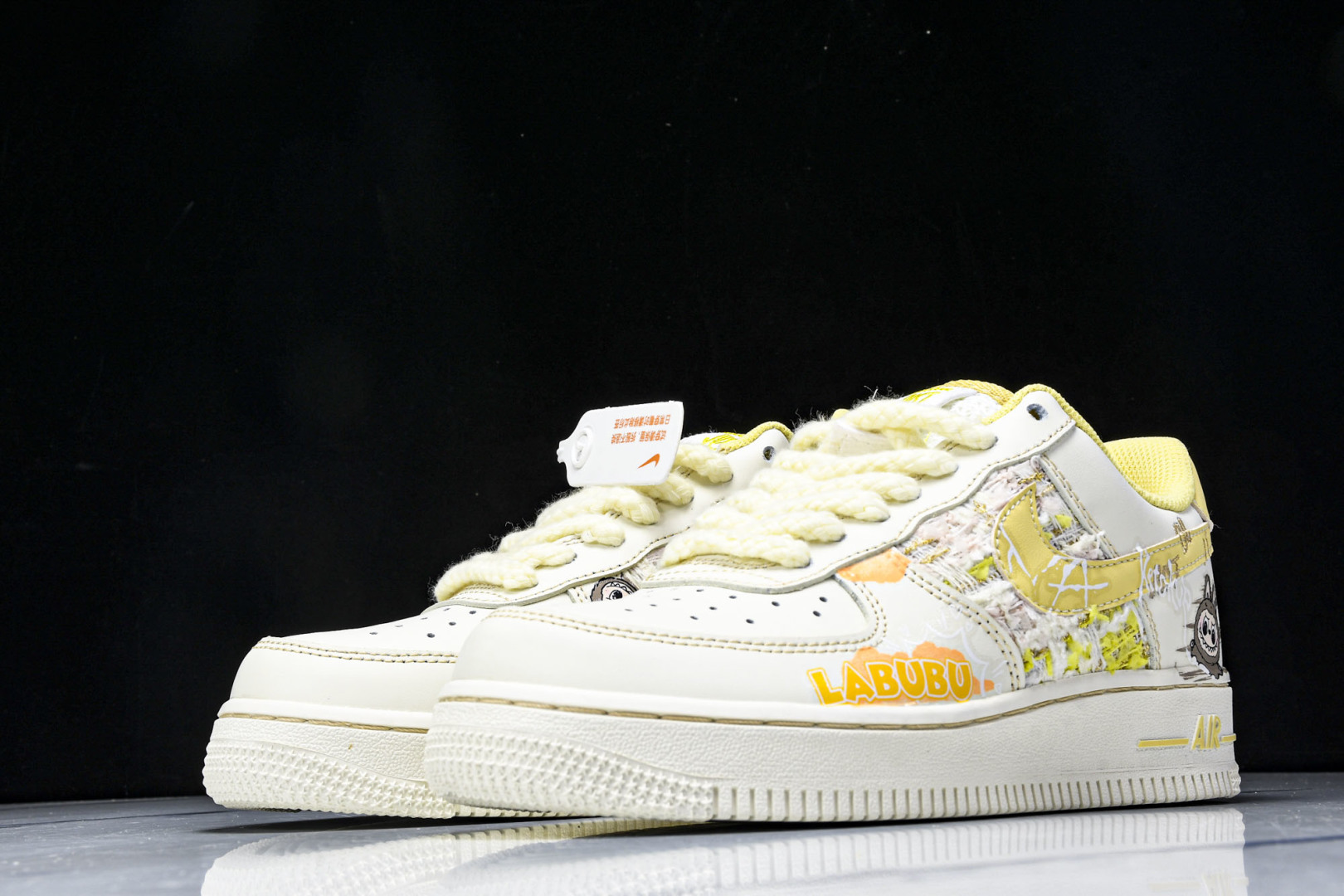  NK Air Force 1'07 Low 拉布布 夏末奶油罐 空军一号低帮休闲板鞋 FJ7740-6