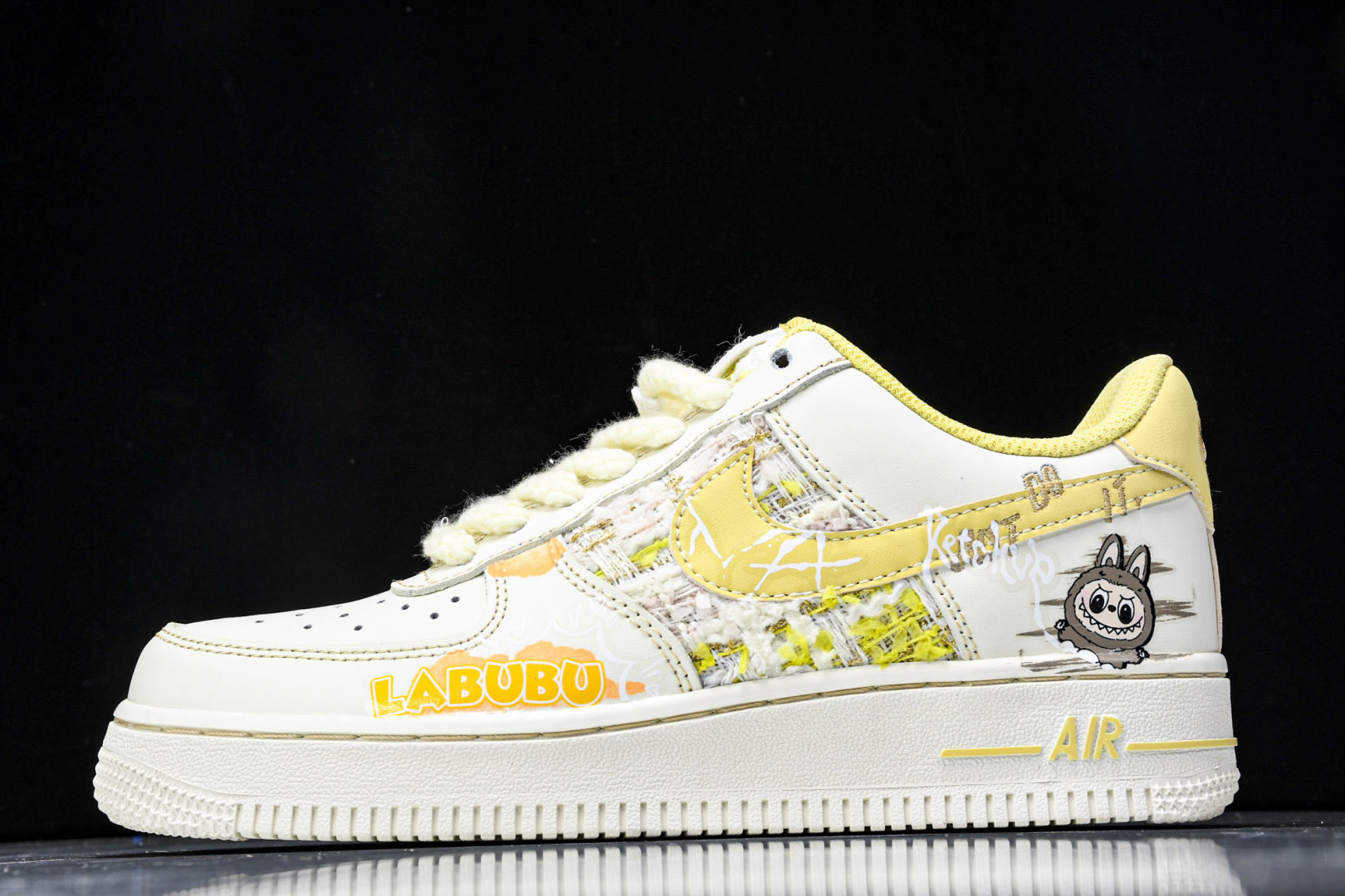  NK Air Force 1'07 Low 拉布布 夏末奶油罐 空军一号低帮休闲板鞋 FJ7740-6